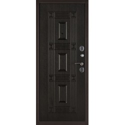 Межкомнатная дверь с  алюминиевой кромкой 505 венге